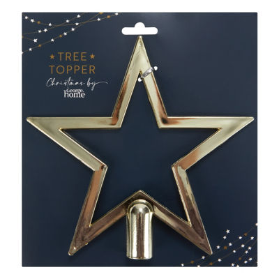Gold Star Tree Topper