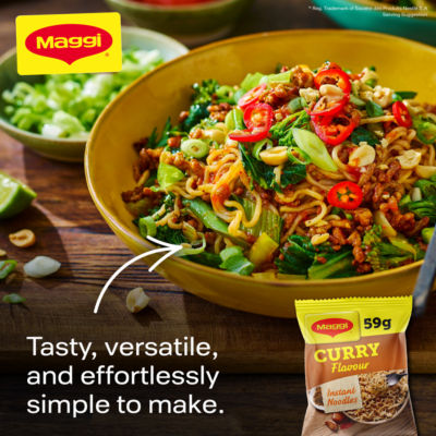 Maggi 3 Minute Curry Flavour Noodles Multipack 4x59g (295g) thumbnail 4