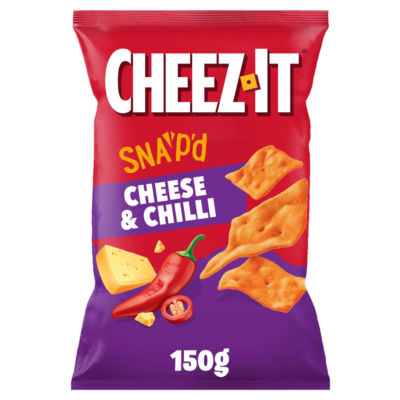 Cheese & Chilli Thin & Crispy Baked Snacks 150g thumbnail 2