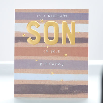 Son Birthday card