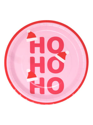 Ho Ho Ho Paper Plates