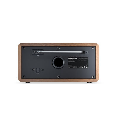 SHARP DR-450(BR) Digital & Bluetooth Radio in Brown thumbnail 4
