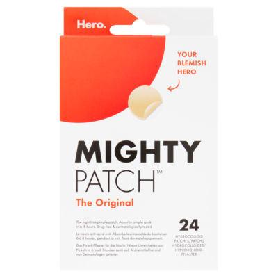 Mighty Patch Original Pimple Patches for Acne Treatment - 24 Spot Patches