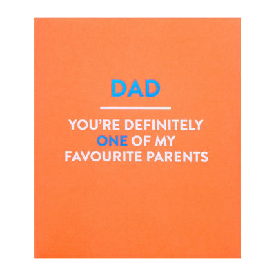 George Home Dad Birthday Card