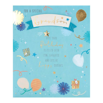 Grandson Birthday card thumbnail 2