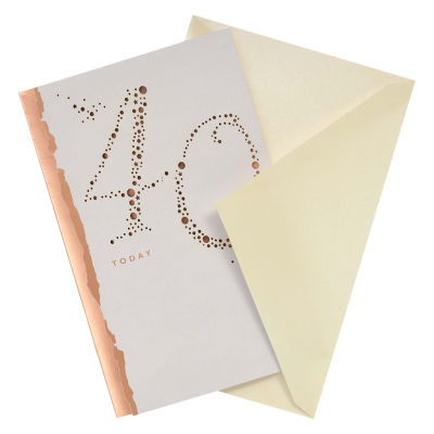 40th Birthday card thumbnail 3