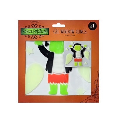 Glow In The Dark Gel Clings (Style May Vary)
