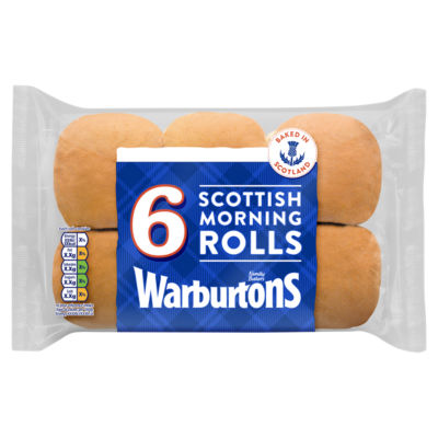 6 Scottish Morning Rolls