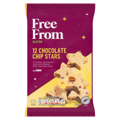 Free From by  12 Chocolate Chip Stars 75g thumbnail 2