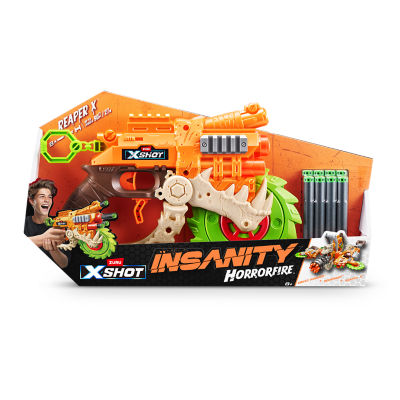 X Shot Insanity HorrorFire Reaper X (8 Darts) by Zuru