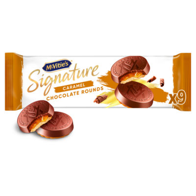 Signature Caramel Chocolate Rounds 109g thumbnail 2