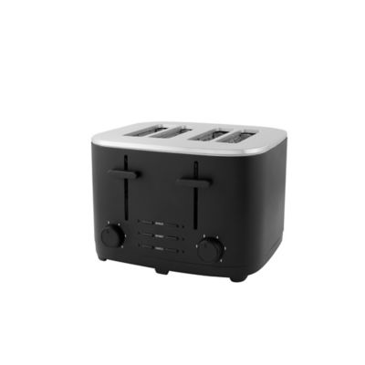 Black 4-Slice Toaster thumbnail 2
