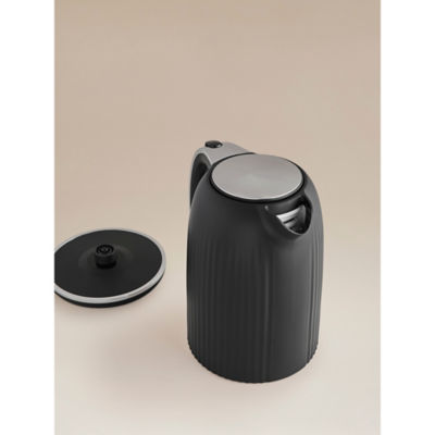 Black Textured Fast Boil Kettle 1.7L thumbnail 3