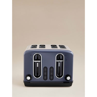 Navy Stainless Steel 4-Slice Toaster thumbnail 5
