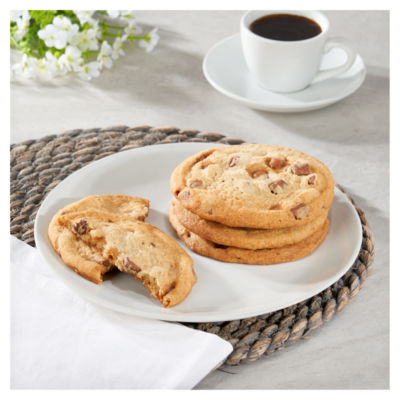 4 Belgian Milk Chocolate & Salted Caramel Cookies
