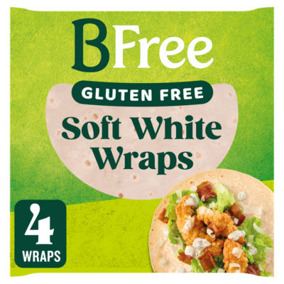 Gluten Free Soft White Wraps 4 Pack thumbnail 2