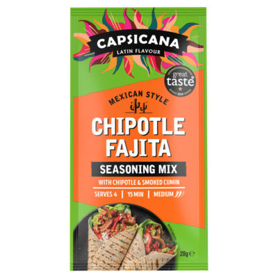 Mexican Chipotle & Smoked Cumin Fajita Seasoning Mix 28g thumbnail 2