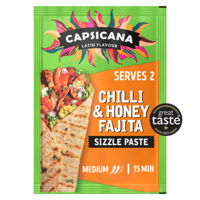 Latin Flavour Mexican Style Chilli & Honey Fajita Sizzle Paste 60g thumbnail 3