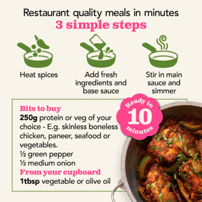 Balti Indian Curry Sauce Meal Kit 300g thumbnail 3