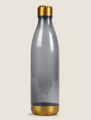 Black and Gold Water Bottle