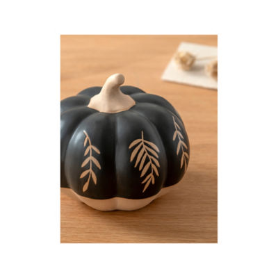 Black Pumpkin Ornament thumbnail 3