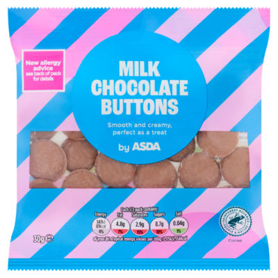 Milk Chocolate Buttons 30g thumbnail 2