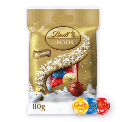 Lindor Assorted Mini Truffles 80g thumbnail 2