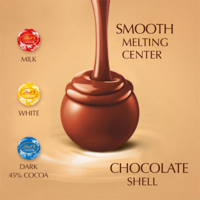 Lindor Assorted Mini Truffles 80g thumbnail 4