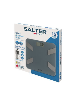 Grey & Silver Analyser Scale Glass