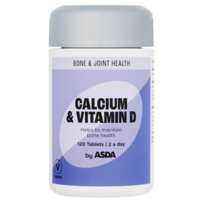 2 a day Calcium & Vitamin D Bone & Teeth Health 120 Tablets