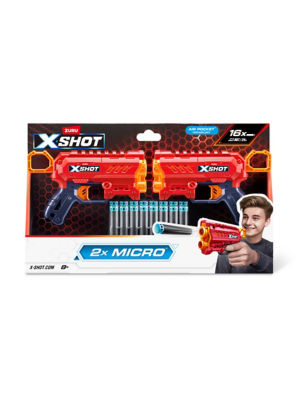 Excel Micro 2.0 Twin Pack Blaster (16 Darts) by ZURU thumbnail 2
