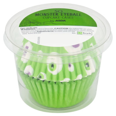 50 Monster Eyeball Cupcake Cases thumbnail 2