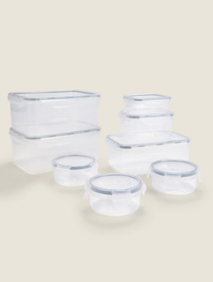 8 Piece Clip-Lid  Food Storage Set thumbnail 2
