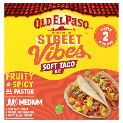 Street Vibes Al Pastor Soft Taco Kit  257g thumbnail 2