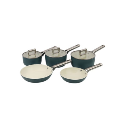 Teal Retro Non-Stick Pan - Set of 5 thumbnail 3