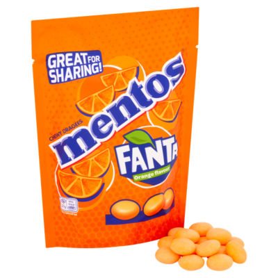 Fanta Orange Flavour Chewy Dragees 140g thumbnail 3