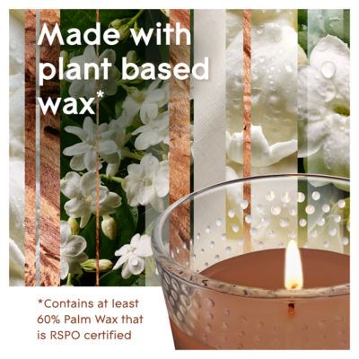 Scented Candle Sandalwood & Jasmine Air Freshener 112g thumbnail 4
