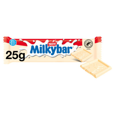 White Chocolate Bar 25g thumbnail 2