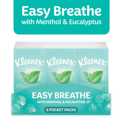 Easy Breathe Tissues Pocket Pack 6 x 9 Sheets
