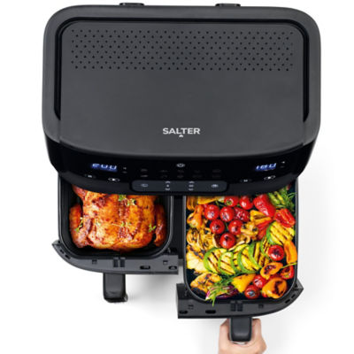 Salter EK6178AS Dual Drawer Air Fryer - 9L thumbnail 6