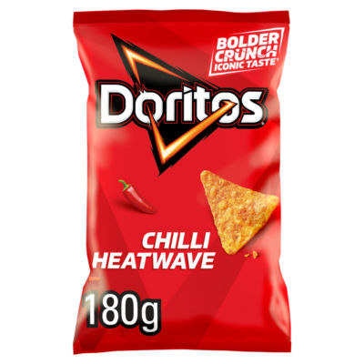 Chilli Heatwave Tortilla Chips Sharing Crisps 180g thumbnail 2