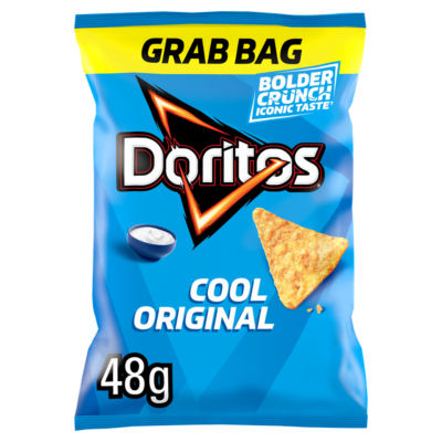 Cool Original Tortilla Chips Grab Bag Crisps 48g thumbnail 2