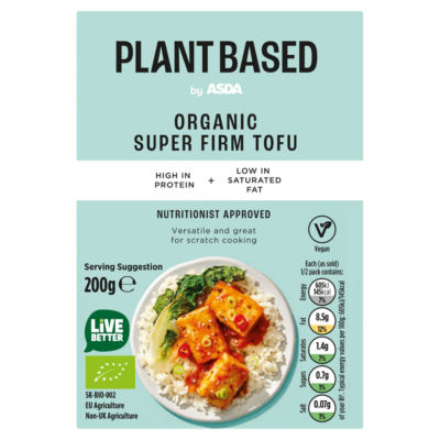 Plant Based Organic Super Firm Tofu 200g thumbnail 2