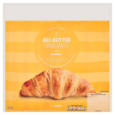 Bake at Home 6 All-Butter Croissants 330g