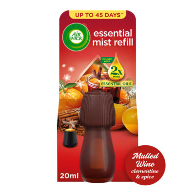 Mulled Wine Essential Mist Diffuser Single Refill 20ml