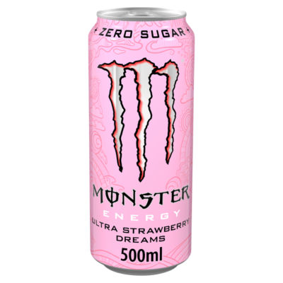 Drink Ultra Strawberry Dreams Zero Sugar 500ml thumbnail 2