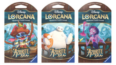 Ravensburger Disney Lorcana Trading Card Game - 3 Pack of Sleeved Boosters thumbnail 2