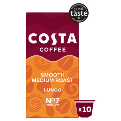 Smooth Medium Roast Lungo Coffee Pods x10 Nespresso®* Compatible thumbnail 2