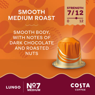Smooth Medium Roast Lungo Coffee Pods x10 Nespresso®* Compatible thumbnail 4