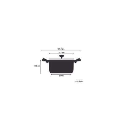 Tefal Force Non-Stick Stockpot 24cm thumbnail 3